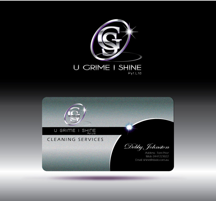 Logo Design by Bling Connect Ink for U GRIME I SHINE | Design #1066775
