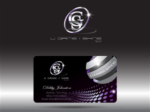 Logo Design by Bling Connect Ink for U GRIME I SHINE | Design: #1079099