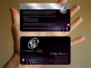Logo Design by Bling Connect Ink for U GRIME I SHINE | Design: #1094160