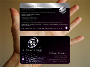 Logo Design by Bling Connect Ink for U GRIME I SHINE | Design: #1095941