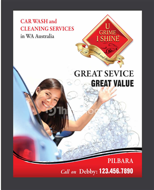 Flyer Design by Sbss for U GRIME I SHINE | Design: #1042740