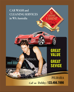 Flyer Design by Sbss for U GRIME I SHINE | Design: #1042743