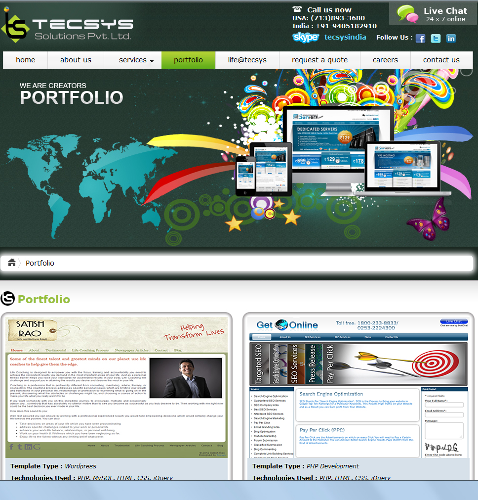 Web Design by ajaighongde for this project | Design #1043922