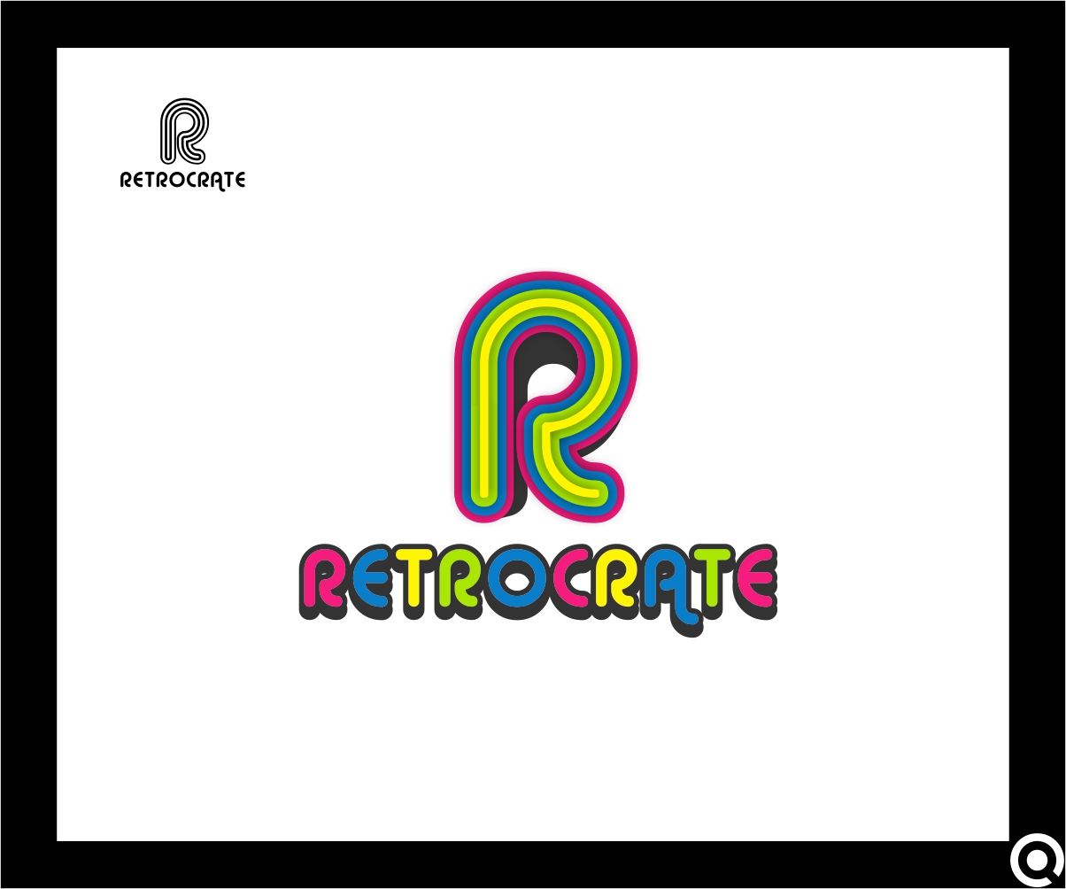 Logo Design by QuattroCreative for Retro Crate | Design #3919283