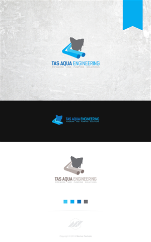 Logo-Design von Marius Fechete für Tas Aqua Engineering | Design: #3935784