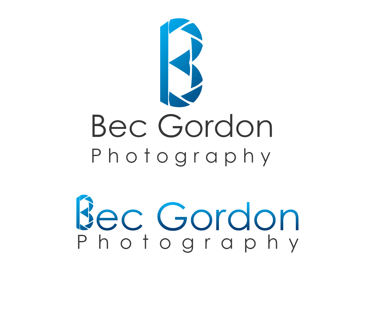 Graphic Design by ShantNiX for Bec Gordon Photography | Design #3884559
