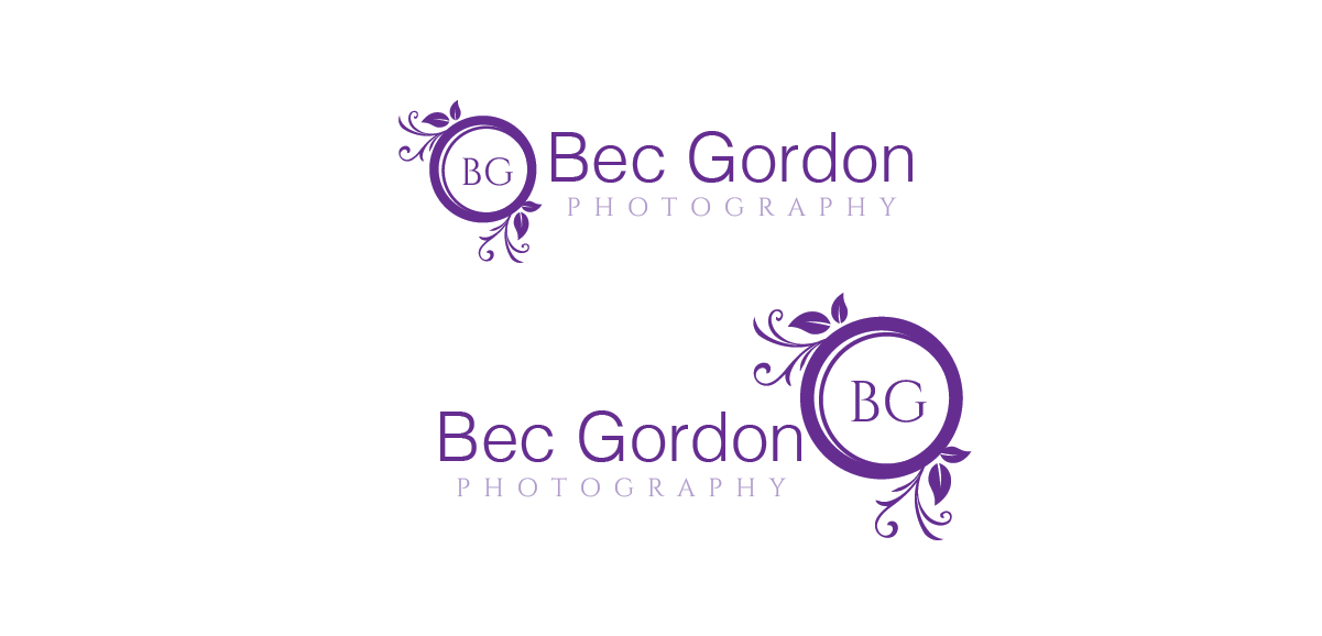 Design Graphique par Shirlei Patricia pour Bec Gordon Photography | Design #3886610