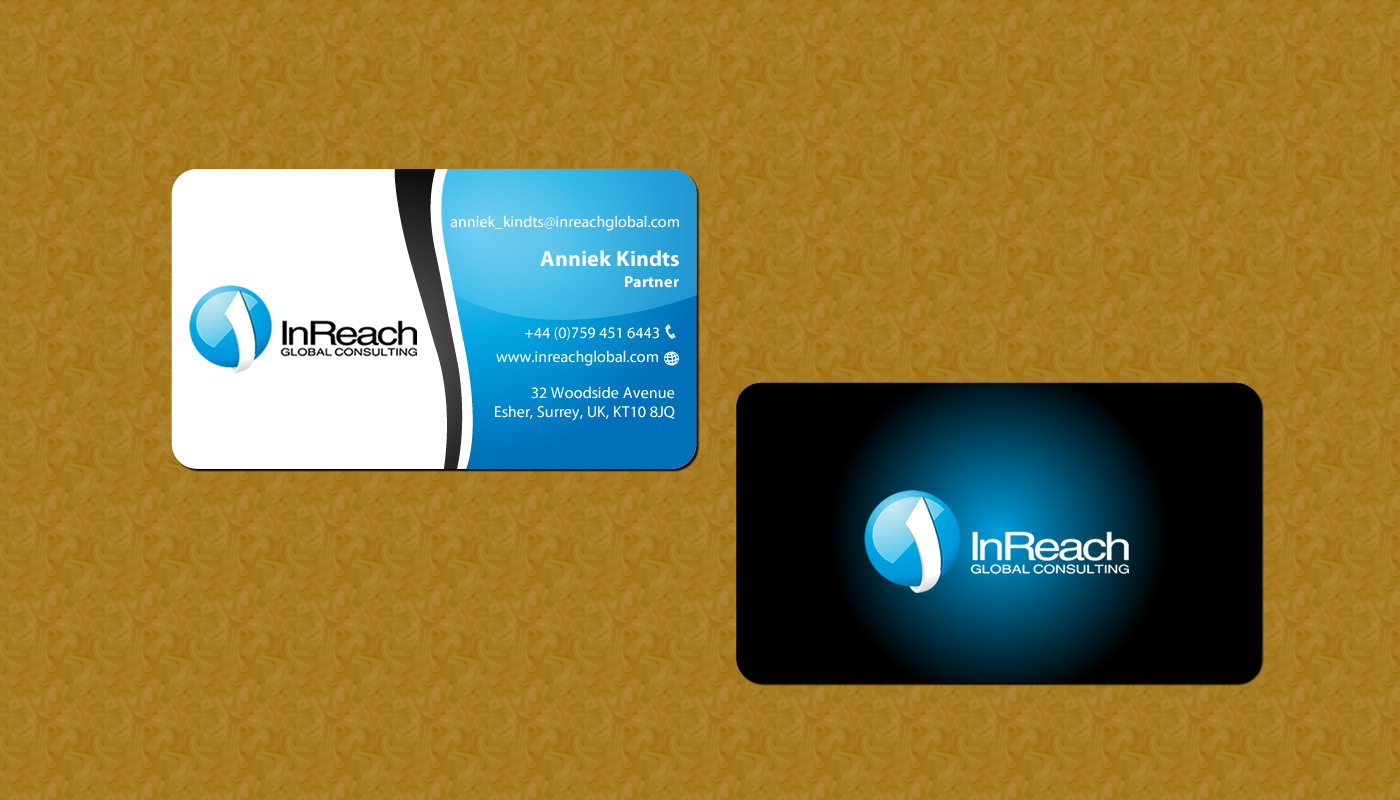Diseño de Tarjeta de Presentación por Sbss para InReach Global Consulting LLP | Diseño #1044304