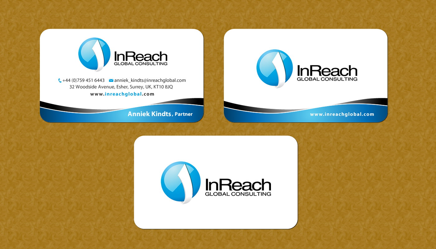 Diseño de Tarjeta de Presentación por Sbss para InReach Global Consulting LLP | Diseño #1044313