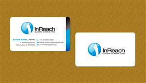 Design de Carte de Visite par Sbss pour InReach Global Consulting LLP | Design : #1044314