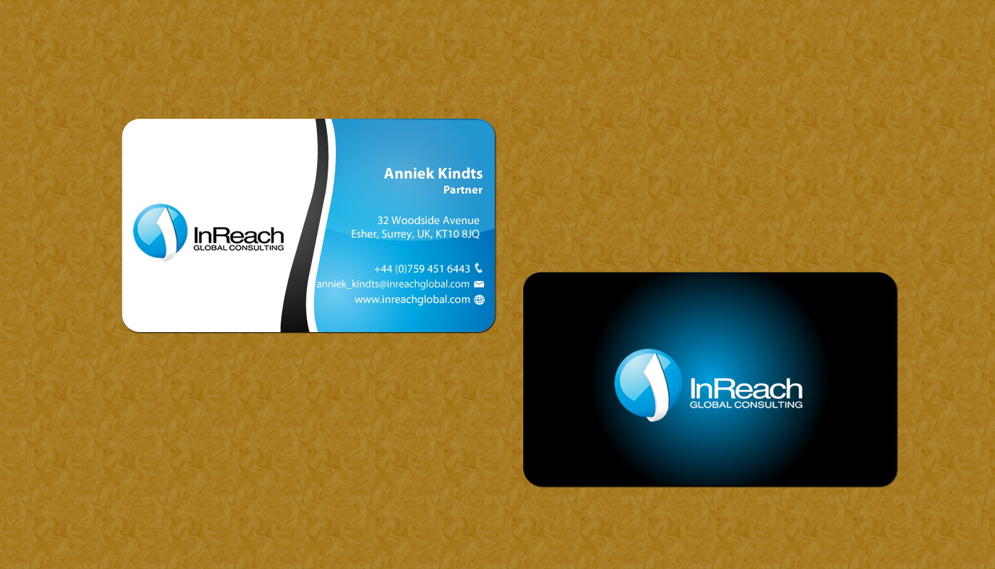 Diseño de Tarjeta de Presentación por Sbss para InReach Global Consulting LLP | Diseño #1044323