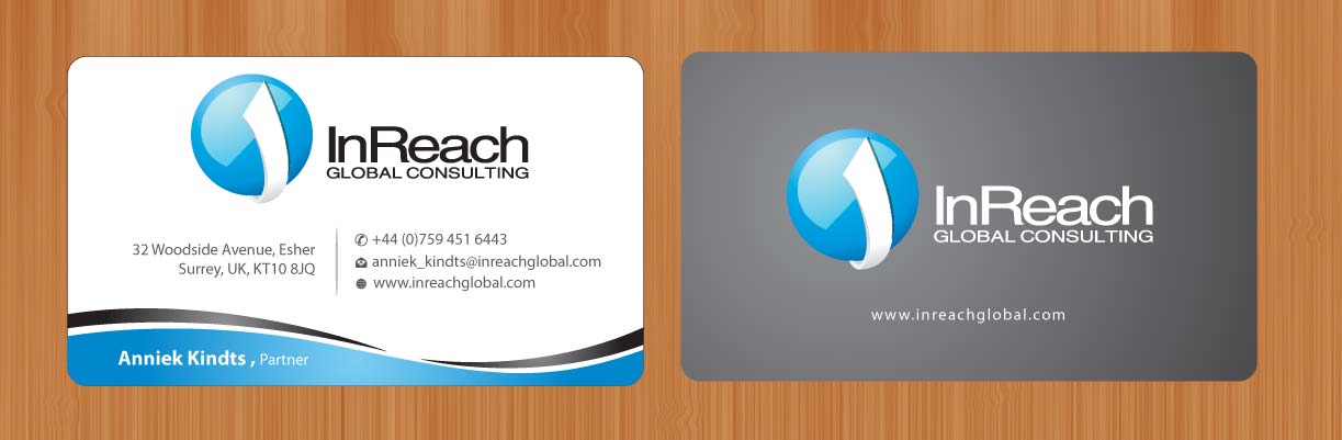 Visitenkarten-Design von Sbss für InReach Global Consulting LLP | Design #1044328