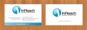 Business Card Design by Sbss for InReach Global Consulting LLP | Design: #1044340