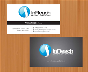 Business Card Design by Sbss for InReach Global Consulting LLP | Design: #1044341