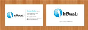 Business Card Design by Sbss for InReach Global Consulting LLP | Design: #1044343