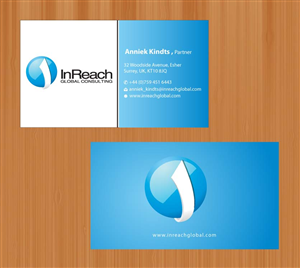 Business Card Design by Sbss for InReach Global Consulting LLP | Design: #1044344
