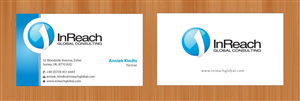 Business Card Design by Sbss for InReach Global Consulting LLP | Design: #1044345