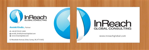 Business Card Design by Sbss for InReach Global Consulting LLP | Design: #1044347