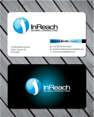 Business Card Design by Sbss for InReach Global Consulting LLP | Design: #1044576