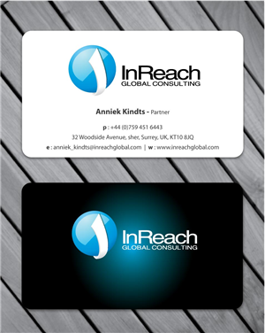 Business Card Design by Sbss for InReach Global Consulting LLP | Design: #1044581