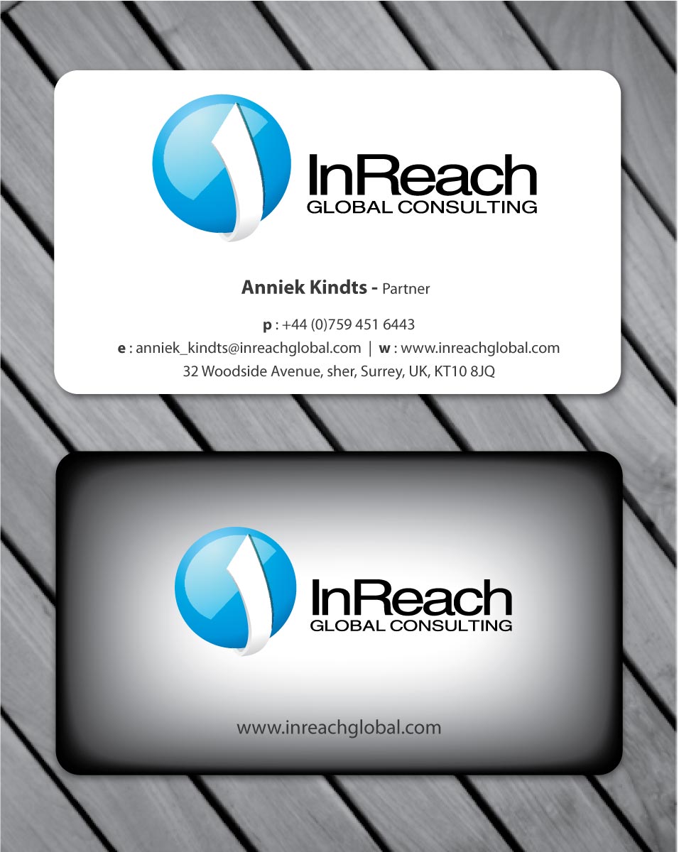 Design de Carte de Visite par Sbss pour InReach Global Consulting LLP | Design #1044583