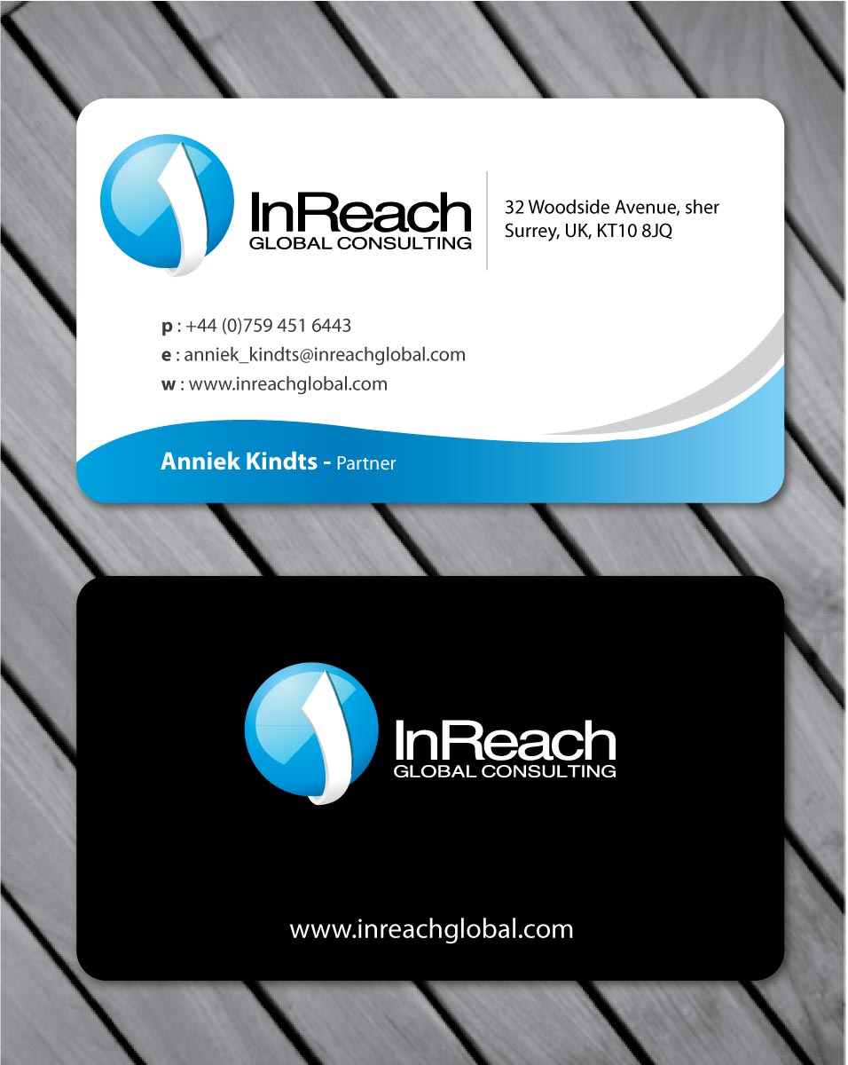 Design de Carte de Visite par Sbss pour InReach Global Consulting LLP | Design #1044586