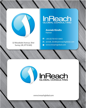Design de Carte de Visite par Sbss pour InReach Global Consulting LLP | Design : #1044588
