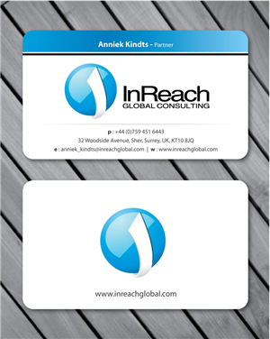 Design de Carte de Visite par Sbss pour InReach Global Consulting LLP | Design : #1044590