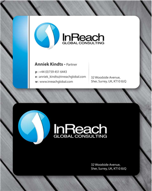 Design de Carte de Visite par Sbss pour InReach Global Consulting LLP | Design : #1044591