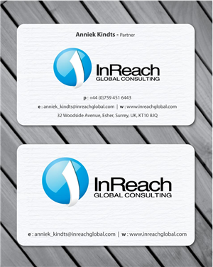 Design de Carte de Visite par Sbss pour InReach Global Consulting LLP | Design : #1044595