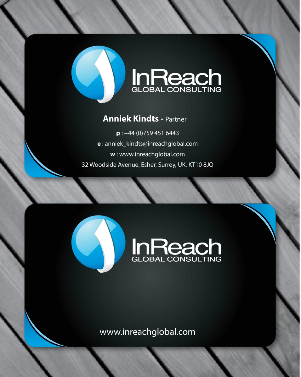 Diseño de Tarjeta de Presentación por Sbss para InReach Global Consulting LLP | Diseño #1044596