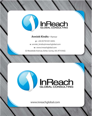 Design de Carte de Visite par Sbss pour InReach Global Consulting LLP | Design : #1044597