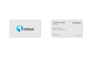 Design de Carte de Visite par BorcsaDesign pour InReach Global Consulting LLP | Design : #1042929