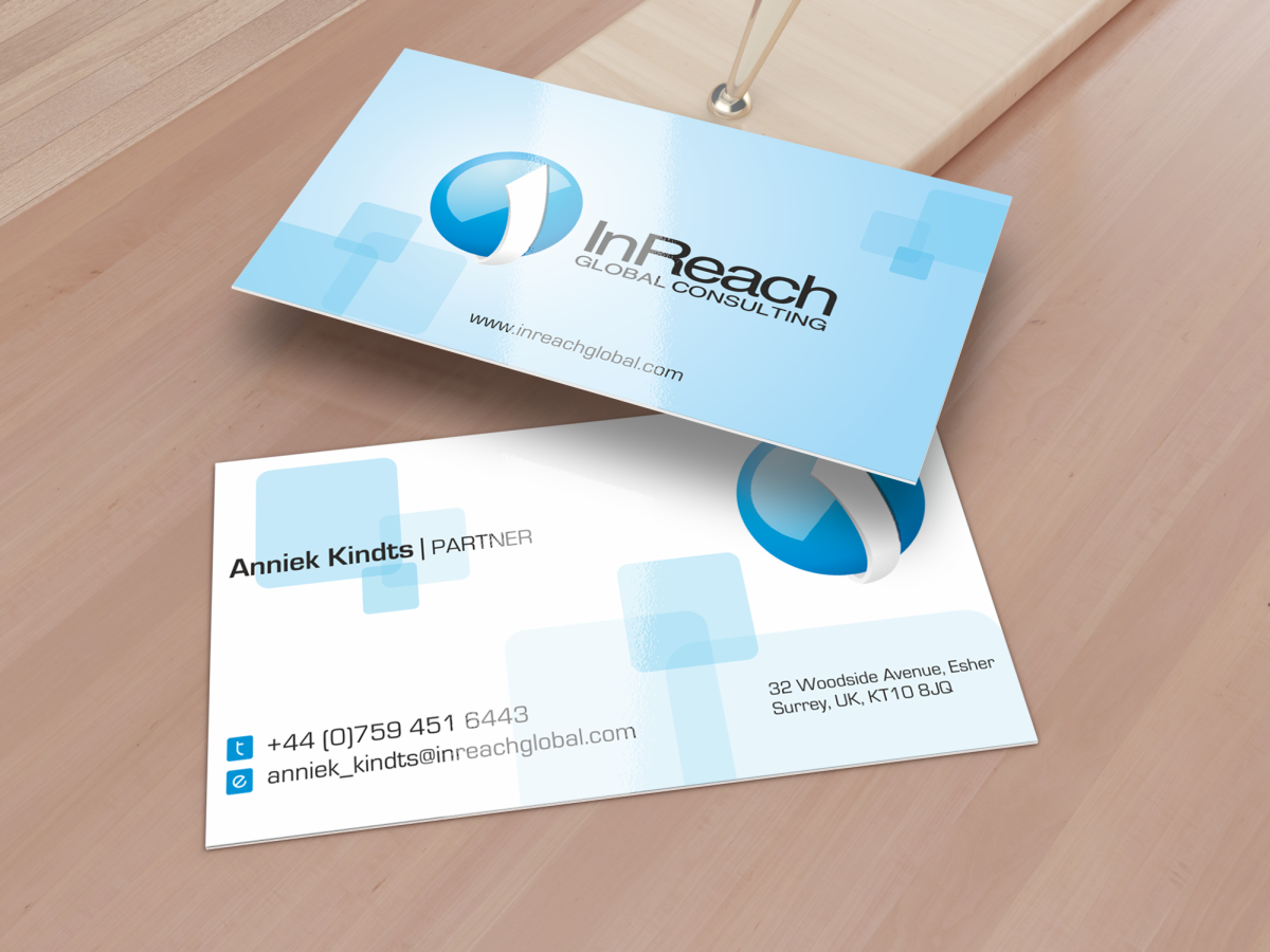 Diseño de Tarjeta de Presentación por HYPdesign para InReach Global Consulting LLP | Diseño #1044974