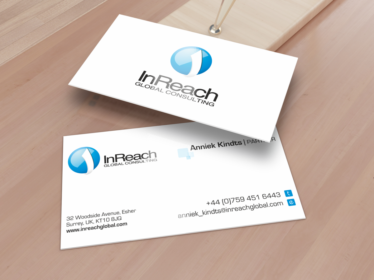 Diseño de Tarjeta de Presentación por HYPdesign para InReach Global Consulting LLP | Diseño #1044976