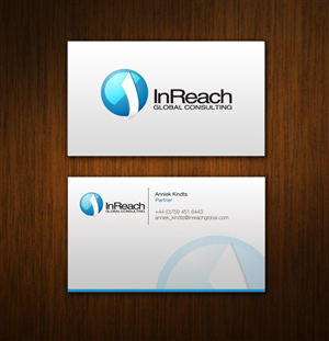 Business Card Design by gulduk for InReach Global Consulting LLP | Design #1048184