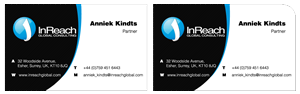 Design de Carte de Visite par colordot pour InReach Global Consulting LLP | Design : #1054897