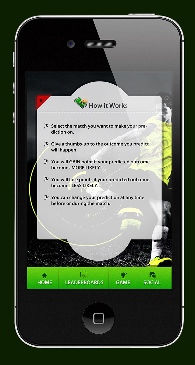 Diseño de aplicación (App) por creativoangle para inplaymaker | Diseño #1052444