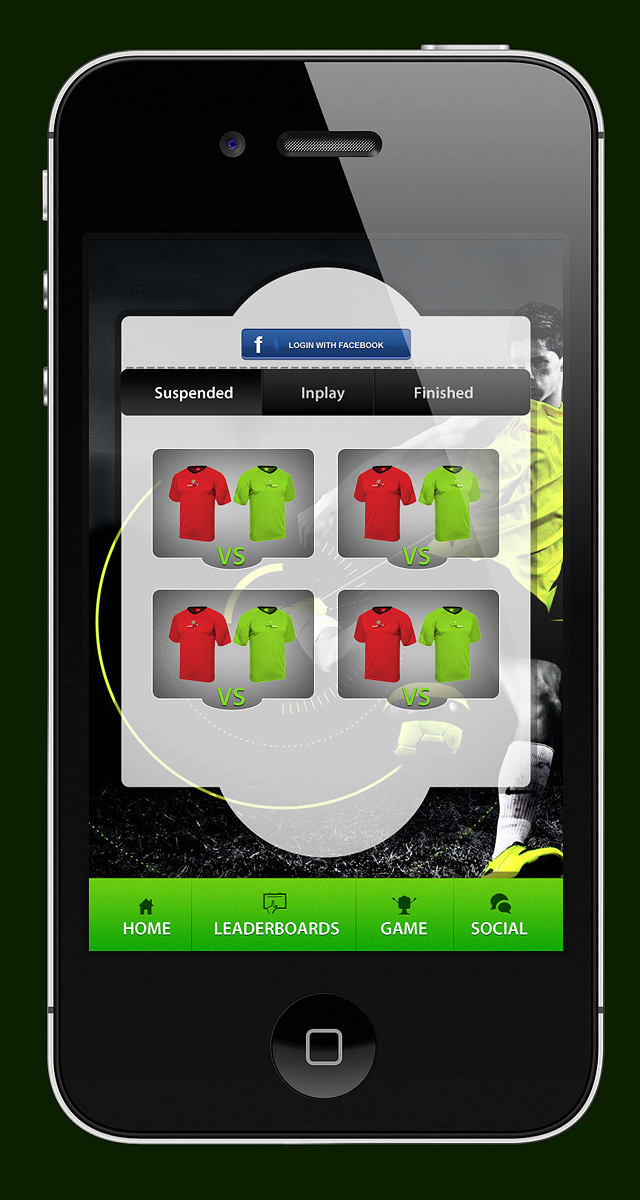 Diseño de aplicación (App) por creativoangle para inplaymaker | Diseño #1052448