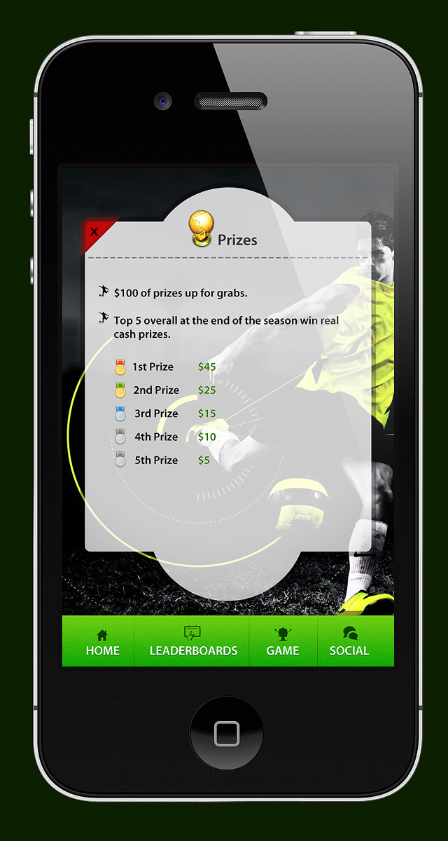 App Design by creativoangle for inplaymaker | Design #1052450