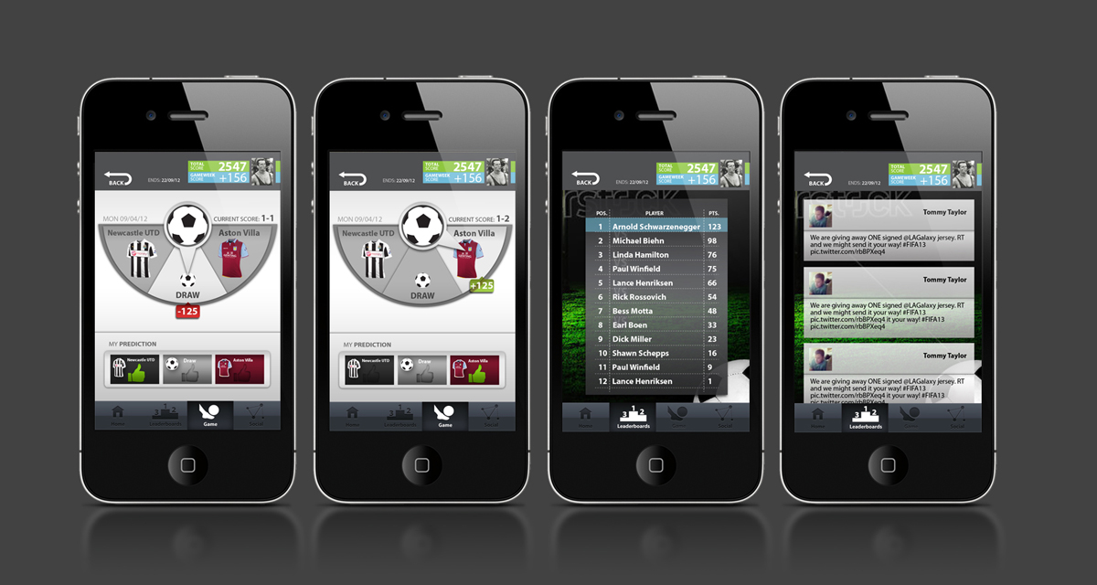 Diseño de aplicación (App) por Svetlin Angelov para inplaymaker | Diseño #1076252