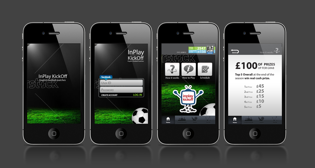 App Design by Svetlin Angelov for inplaymaker | Design #1077354