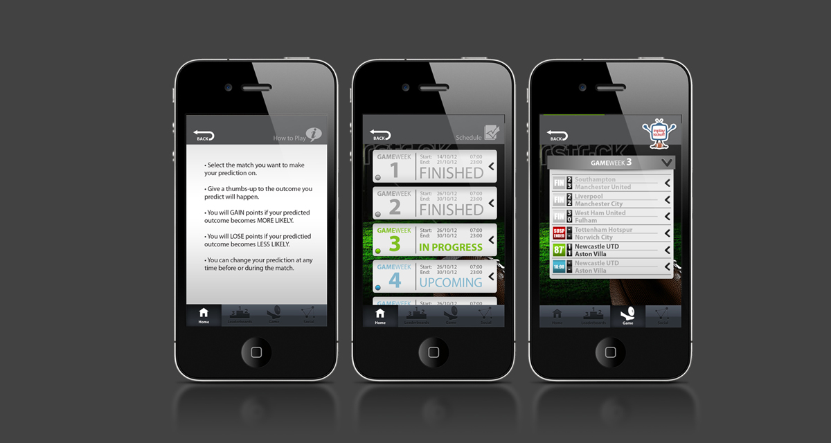 App Design by Svetlin Angelov for inplaymaker | Design #1079836