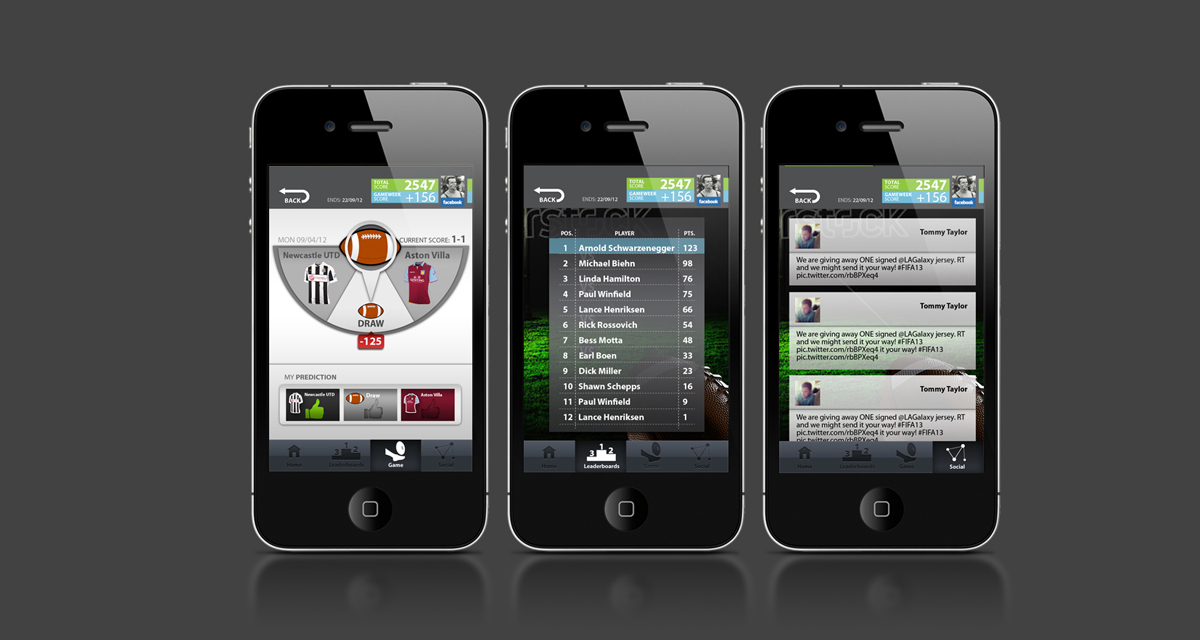 App Design by Svetlin Angelov for inplaymaker | Design #1079837