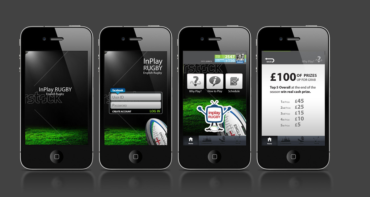 App Design by Svetlin Angelov for inplaymaker | Design #1080390