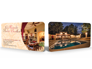 Bed & Breakfast Business Card Design | Design de Carte de Visite par Hardcore Design