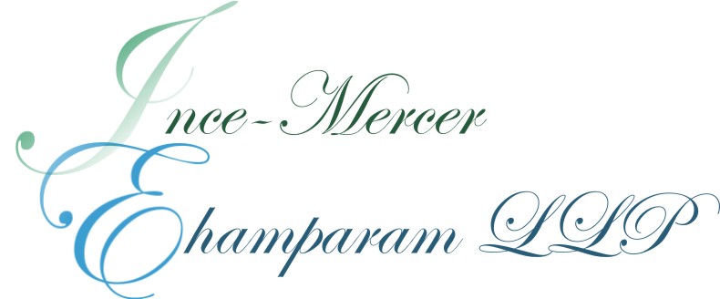 Diseño de Logo por AbhiNiv Creations para Ince-Mercer, Ehamparam LLP | Diseño #1088964