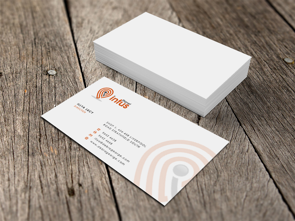 Business Card Design by Eggo May P for Planet Intus | Design #3885214
