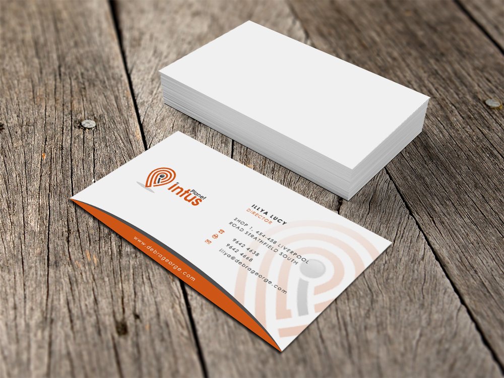 Business Card Design by Eggo May P for Planet Intus | Design #3885225