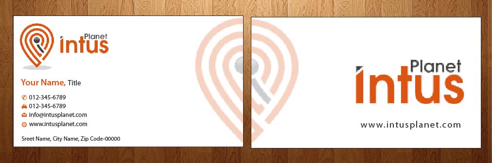 Business Card Design by Joy16589 for Planet Intus | Design #3888661